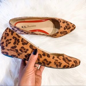 SALEEEEE Wedge Leopard Shoes